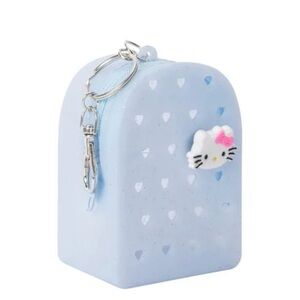 Hello Kitty Blue Mini Backpack Keychain! NWT!
